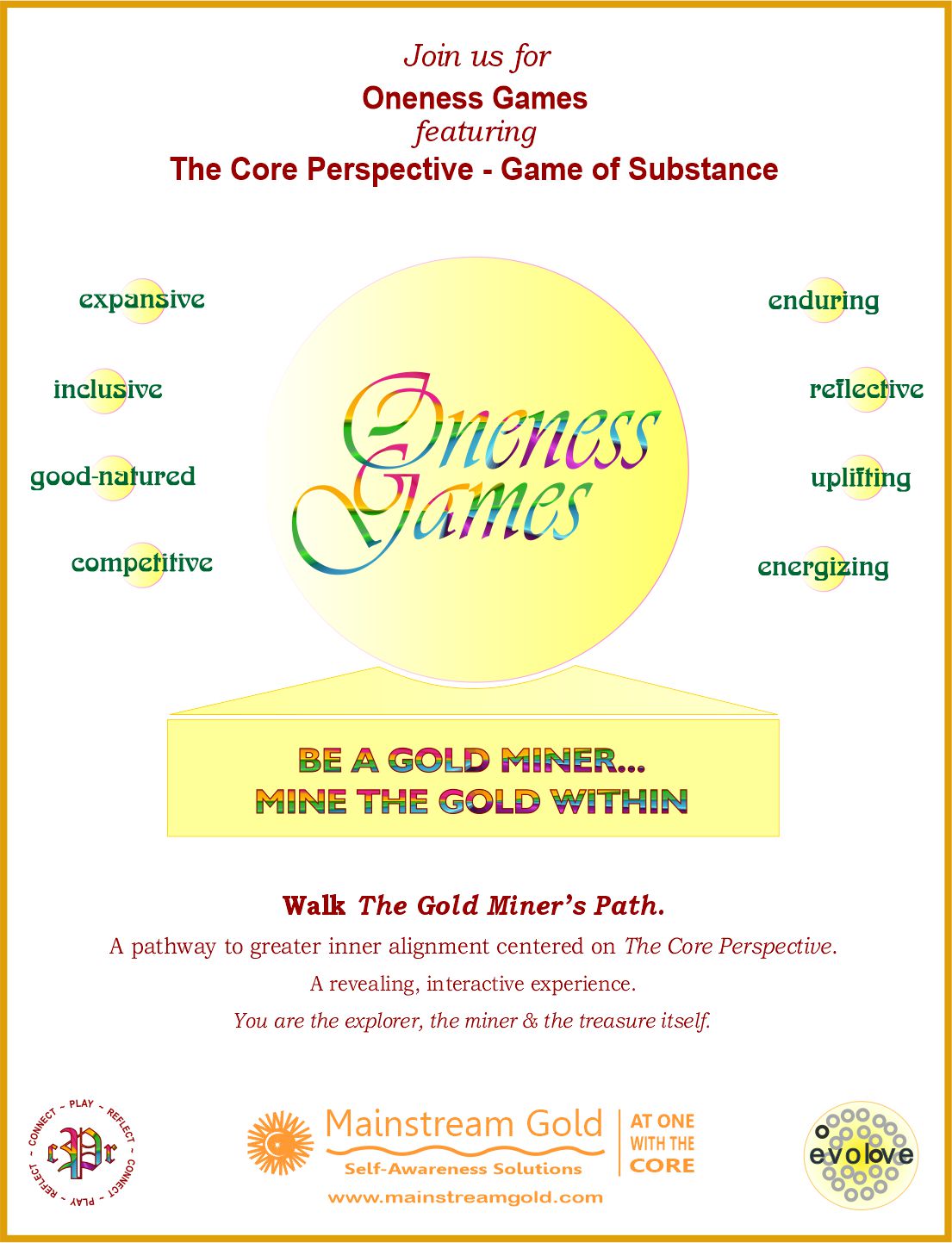 (image for) Oneness Games